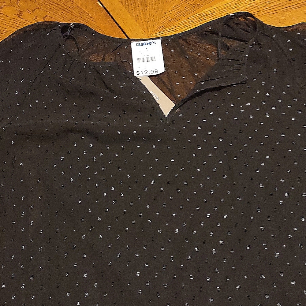 A silky blouse
